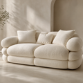 Patchvitafit™ PillowNest Ivory Sofa