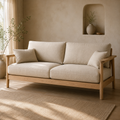 Patchvitafit™ Nordic Frame Linen Sofa